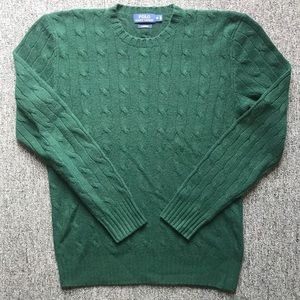 Polo Ralph Lauren Cashmere Cable Knit Sweater - M